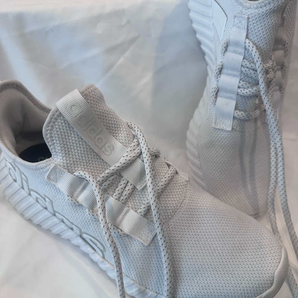 Adidas Cloudfoam White Running Shoes